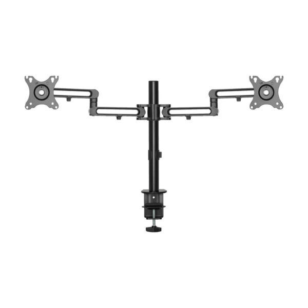 ad8feb7a3288974ea8a11e89f9380e5c Tripp Lite series Dual-Monitor Flex-Arm Desktop Clamp for 13” to 27” Displays