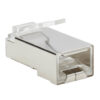 Tripp Lite series Cat6 RJ45 Pass-Through FTP Modular Plug, 100 Pack, TAA