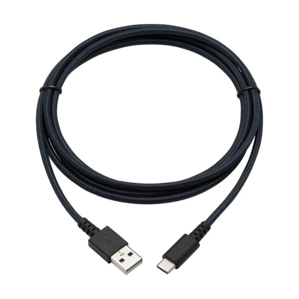 Tripp Lite series Heavy-Duty USB-A to USB-C Cable, USB 2.0, UHMWPE and Aramid Fibers, (M/M), Gray, 6 ft. (1.83 m)