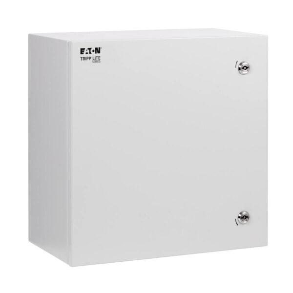 Tripp Lite series SmartRack Outdoor Industrial Enclosure with Lock - NEMA 4, Surface Mount, Metal Construction, 18 x 18 x 10 in., Gray