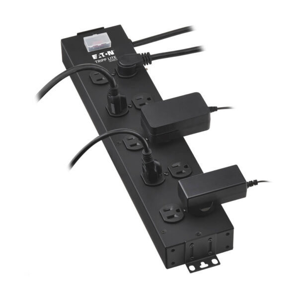 ae1fe5fc10f4526207aca5a783f8e12c Tripp Lite series Industrial Power Strip, 10-Outlet, 15 ft. (4.6 m) Cord, Large Plug Spacing