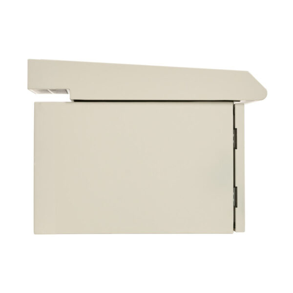 ae2aea4e6c40c3c1dd60caeb1113db27 Tripp Lite series SmartRack Industrial Enclosure - NEMA 3R, Wall Mount, Metal, Locking, Hinged Back, Fan With Thermal Switch, 28 in. Depth, 9U, Gray