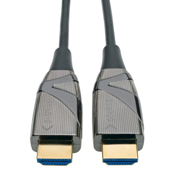 ae4784a971524e3b94ebfa9e7a4a66a3-4 Tripp Lite series 4K HDMI Fiber Active Optical Cable (AOC) - 4K 60 Hz, HDR, 4:4:4 (M/M), 30 m (98 ft.)