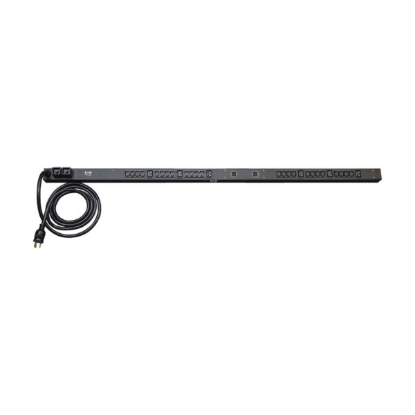 Tripp Lite series 5.5kW Single-Phase Local Metered PDU, 208/230V Outlets (6-C19 & 24-C13), L6-30P, 10 ft. (3.05 m) Cord, 0U Vertical