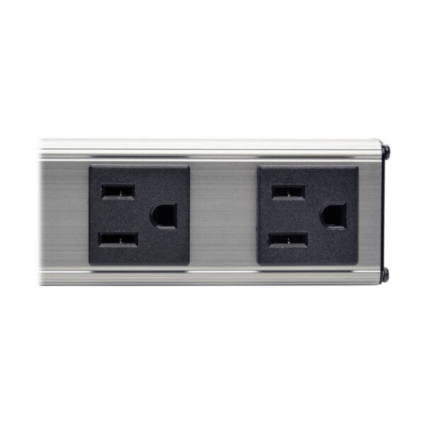 ae8019ffc216a97f75f841feff80a921 Tripp Lite series 4-Outlet Power Strip, 10 ft. (3.05 m) Cord, NEMA 5-15P Plug, 12 in.