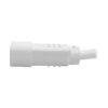 aea5ade9811e12e77607c9c5c4098e28-1 Tripp Lite series Heavy-Duty PDU Power Cord, C13 to C14 - 15A, 250V, 14 AWG, 2 ft. (0.61 m), White