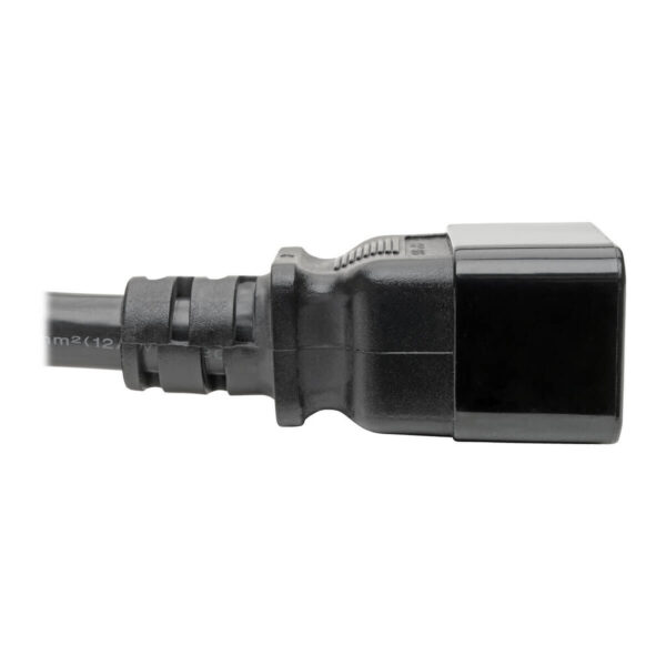 aeb0c9e6760db14ef84322a8d2ec8d60 Tripp Lite series Power Extension Cord, C19 to C20 - Heavy-Duty, 20A, 250V, 12 AWG, 2 ft. (0.61 m), Black, 6-Pack