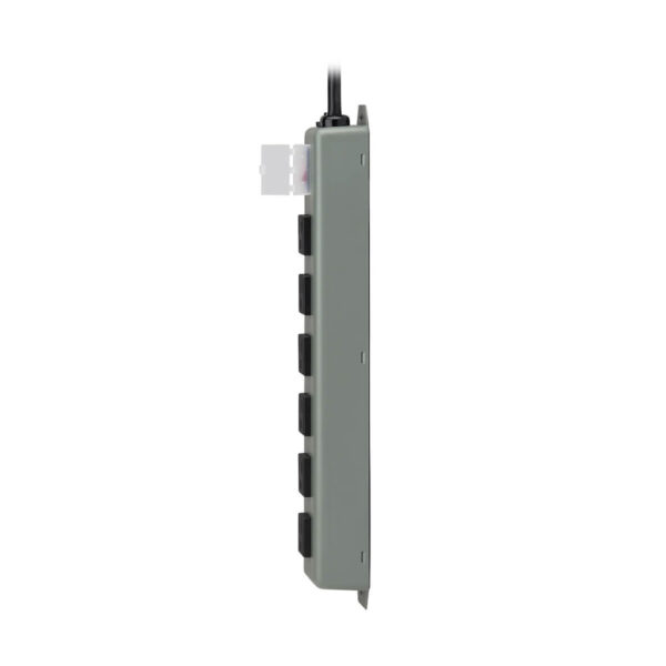 Tripp Lite series Industrial Power Strip Metal, Lighted Power Switch, 6-Outlet, 6 ft. (1.8 m) Cord