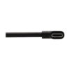 Tripp Lite series USB-C Cable (M/M) - USB 2.0, 5A (100W) Rated, Right-Angle Plug, Black, 2 m (6.6 ft.)