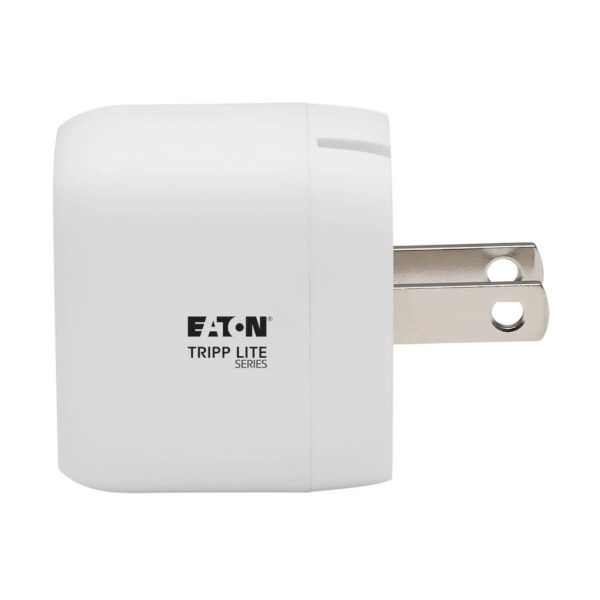af1555f0fd4bfdfde33b1e53f5b88f21 Tripp Lite series Compact 1-Port USB-C Wall Charger - GaN Technology, 20W PD3.0 Charging, White