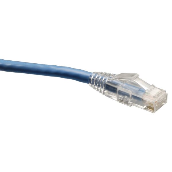 Tripp Lite series Cat6 Gigabit Solid Conductor Snagless UTP Ethernet Cable (RJ45 M/M), PoE, Blue, 175 ft. (53.34 m)