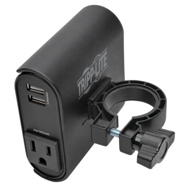 af269fe49d316ea15b99e9fc99f76d66 Tripp Lite series AC/USB Charging Clip for Display Mounts
