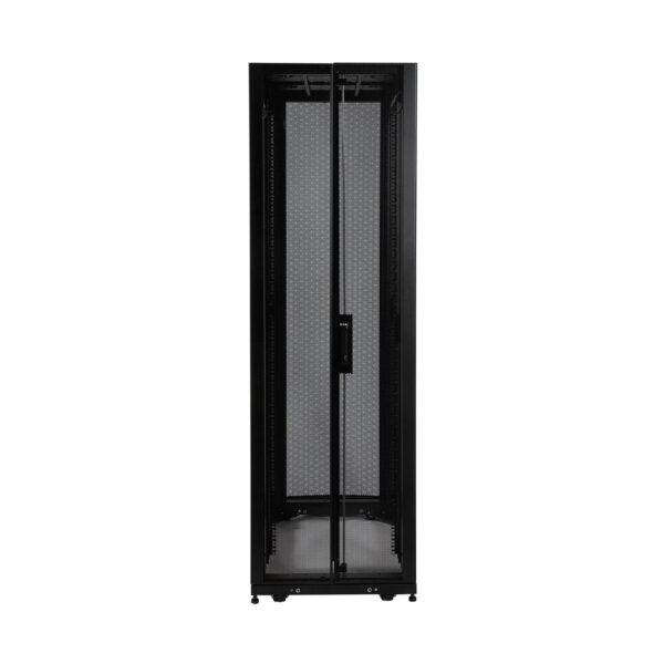 af439c3056c57194706b1d8c0de3c6b9 Tripp Lite series 42U SmartRack Shallow-Depth Rack Enclosure Cabinet with doors & side panels