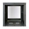 Tripp Lite series SmartRack 12U Low-Profile Switch-Depth Wall-Mount Small Rack Enclosure, Clear Acrylic Window - SRW12UG