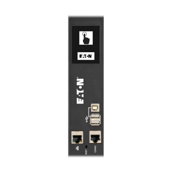 afb2ef14d0c608df6fb3a8a43f23bc06 Eaton 10kW 200-240V 3PH Switched PDU - LX Interface, Gigabit, 30 Outlets, L21-30P Input, LCD, 3 m Cord, 0U 1.8 m Height, TAA