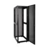 Tripp Lite series 42U SmartRack Shallow-Depth Rack Enclosure Cabinet, Threaded 10-32 Mounting Holes with doors & side panels