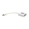 Tripp Lite series Keyspan Mini DisplayPort to Active VGA Adapter, Video Converter (M/F), White, 6-in. (15.24 cm), TAA