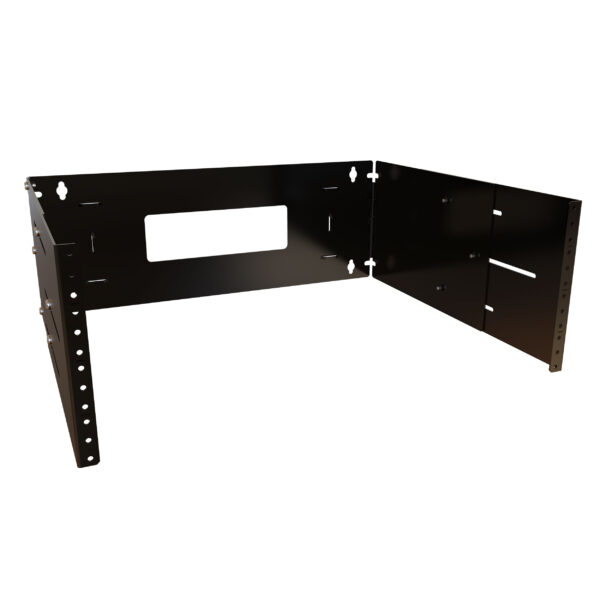 apb19007bk1-rev3 Hammond 4U Adjustable Depth Wall Rack