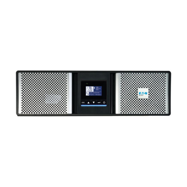 Eaton 9PX G2 6kVA 5.4kW 208V Double-Conversion UPS - L6-30P or Hardwired Input, 6 C39 and 6 C13 Outlets, Network Card, 3U Rack/Tower - 9PX6KIECG2