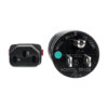 b02bf9d60babd4eaf4629fba52cba745-1 Tripp Lite series Hospital-Grade Power Cord, NEMA 5-15P to Locking IEC C13 - Green Dot, 15A, 125V, 14 AWG, 25 ft. (7.62 m), Black