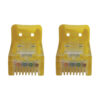 b04b6d57390df2ea22c0107cec75d869 Tripp Lite series Cat6a 10G Snagless Molded UTP Ethernet Cable (RJ45 M/M), PoE, Yellow, 50 ft. (15.2 m)