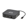 Tripp Lite series Thunderbolt 3 Dual Monitor Docking Station - 8K/30Hz DisplayPort, 4K/60Hz HDMI, USB 3.2 Gen 2, GbE, 60W PD Charging - Black
