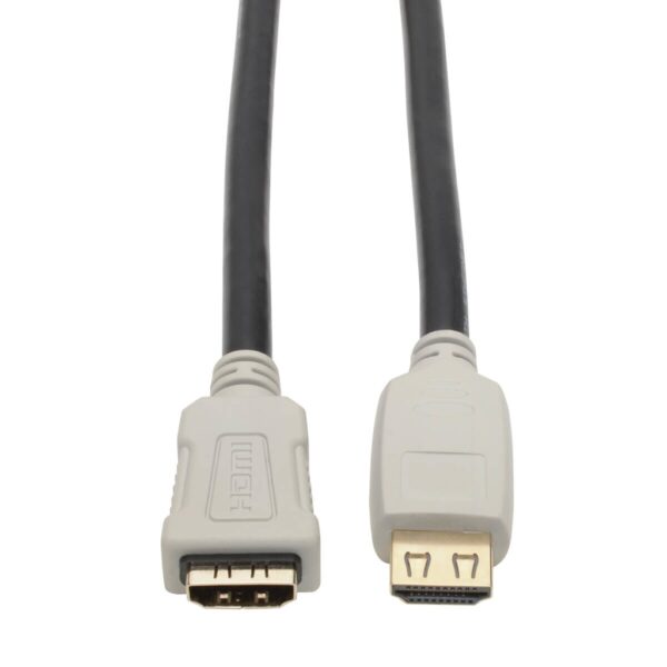 Tripp Lite series High-Speed HDMI Extension Cable (M/F) - 4K 60 Hz, HDR, 4:4:4, Gripping Connector, 6 ft.