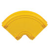 Tripp Lite series Toolless Horizontal 90-Degree Elbow for Fiber Routing System, 240 mm (10 in.)