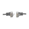 b085b912859e2d7f134a4eb64e2ca45a Tripp Lite series Right-Angle Cat6 Gigabit Snagless Molded Slim UTP Ethernet Cable (RJ45 M/M), Gray, 1 ft. (0.31 m)