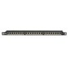 b0a7d36cc82bf3047e144ff846a88118 Tripp Lite series Cat6a 24-Port High-Density Shielded Patch Panel - Dual IDC, 568A/B, RJ45 Ethernet, 0.5U Rack-Mount
