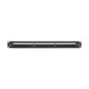Tripp Lite series 24-Port Cat6 Patch Panel - 4PPoE Compliant, 110/Krone, 568A/B, RJ45 Ethernet, 1U Rack-Mount, Black, TAA