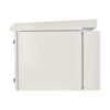 b109e6eeef2760c615b08422bab36df7 Tripp Lite series SmartRack Industrial Enclosure - NEMA 3R, Wall Mount, Metal, Locking, Hinged Back, Fan With Thermal Switch, 28 in. Depth, 12U, Gray