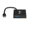 b117daffee0d5ba9445bbe623a65347a Tripp Lite series 4-Port USB-C Hub - USB 3.x Gen 2 (10Gbps), 2x USB-A & 2x USB-C Ports, Thunderbolt 3, Aluminum Housing
