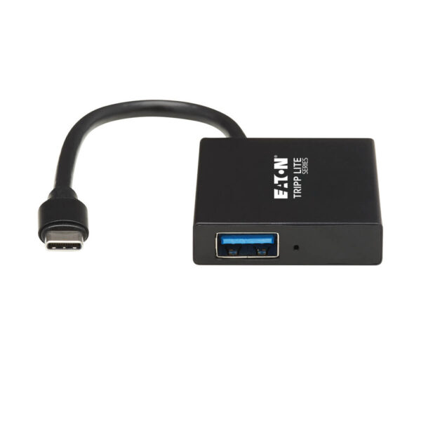 b117daffee0d5ba9445bbe623a65347a Tripp Lite series 4-Port USB-C Hub - USB 3.x Gen 2 (10Gbps), 2x USB-A & 2x USB-C Ports, Thunderbolt 3, Aluminum Housing