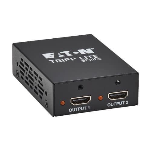 Tripp Lite series 2-Port HDMI Splitter - 8K 60 Hz, HDR10+, Multi-Resolution Support, TAA
