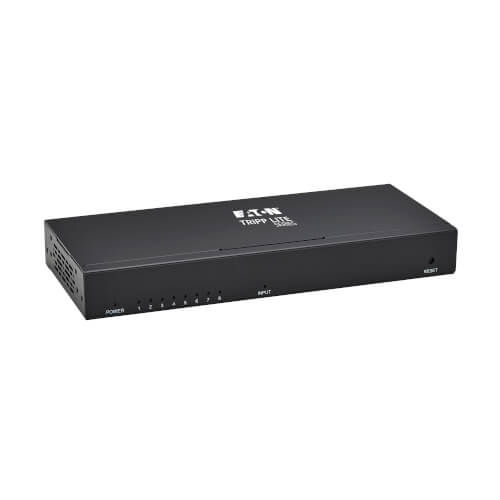 Product Image: B118-008-4K Tripp Lite series 8-Port HDMI Splitter - 4K 60 Hz, HDR10, Multi-Resolution Support, TAA