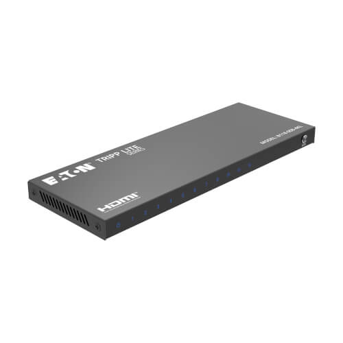 Tripp Lite series 8-Port HDMI Splitter - 4K 60 Hz, HDR10, Multi-Resolution Output, Push-Button EDID Control