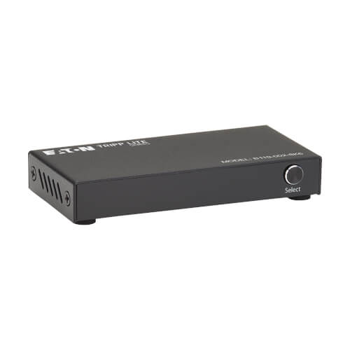 Tripp Lite series 2-Port HDMI Switch with Remote Control - 8K 60 Hz, UHD, 4:4:4, HDR10+, HDCP 2.3