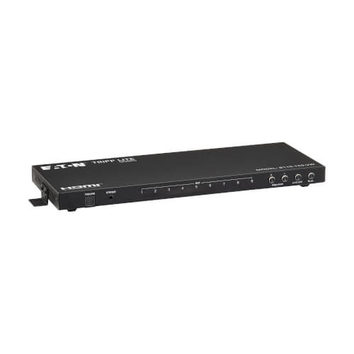 Tripp Lite series 1x9 Video Wall Controller - 4K 30 Hz Video Input to 1080p Output, 1 HDMI Input, 9 HDMI Outputs, 4:4:4