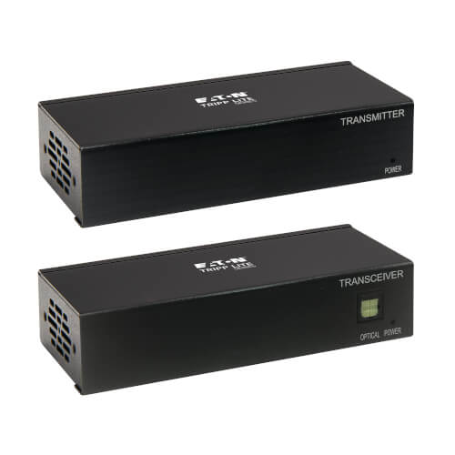 Tripp Lite series DisplayPort over Cat6 Extender Kit, Transmitter and Receiver with Repeater, 4K 60 Hz, 4:4:4, Power over Cable, 230 ft. (70 m), TAA