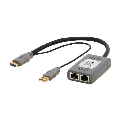 Tripp Lite series HDMI over Cat6 Pigtail Receiver with Repeater, 4K 60 Hz, 4:4:4, Transceiver, HDCP 2.2, 230 ft. (70.1 m), TAA