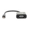 b128fb3f08c127200bed8f0a4a5e5771 Tripp Lite series Keyspan Mini DisplayPort to Active VGA Adapter, Video Converter, DP1.2, (M/F), Black, 6-in. (15.24 cm)