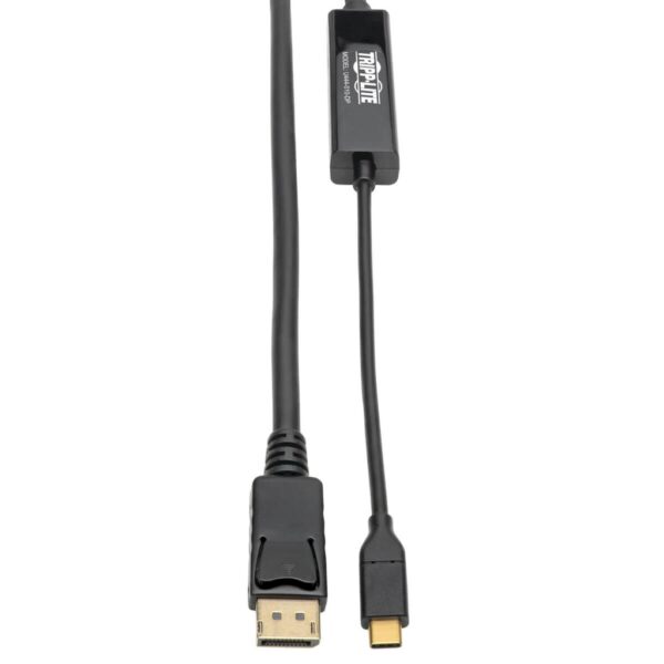 Tripp Lite series USB-C to DisplayPort Active Adapter Cable (M/M), 4K 60 Hz, 10 ft. (3.1 m)