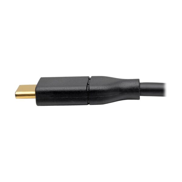 Tripp Lite series USB-C to DisplayPort Active Adapter Cable (M/M), 4K 60 Hz, 10 ft. (3.1 m)