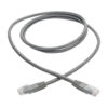 Tripp Lite series Cat6 Gigabit Molded (UTP) Ethernet Cable (RJ45 M/M), PoE, Gray, 5 ft. (1.52 m)