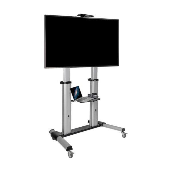 Tripp Lite series Heavy-Duty Rolling TV Stand, Height Adjustable, 60" - 100" Screens