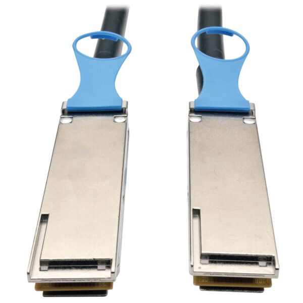 b22f7e341b2dc68f31a88c65d05f3ff5 Tripp Lite series QSFP28 to QSFP28 100GbE Passive DAC Cable (M/M), QSFP-100G-CU3M Compatible, 3M (9.84 ft.)