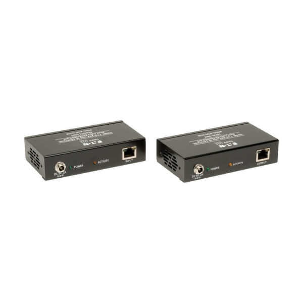 Tripp Lite series HDMI over Cat5/6 Extender Kit, Transmitter/Receiver, 4K, Serial and IR Control, Up to 328 ft. (100 m), TAA