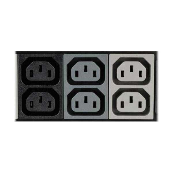 b24408fcbabde5f2a84d4c644902091c Tripp Lite series 12.6kW 3-Phase Local Metered PDU, 208V Outlets (36 C13 & 9 C19) Hubbell 50A CS8365C, 6 ft. (1.83 m) Cord, 0U Vertical, TAA