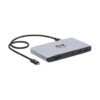 Tripp Lite Thunderbolt 3 Dual-Display Dock, 8K DisplayPort, USB 3.2 Gen 2 10G, USB-A/C Hub, Memory Card, GbE, 60W Charging - MTB3-DOCK-03